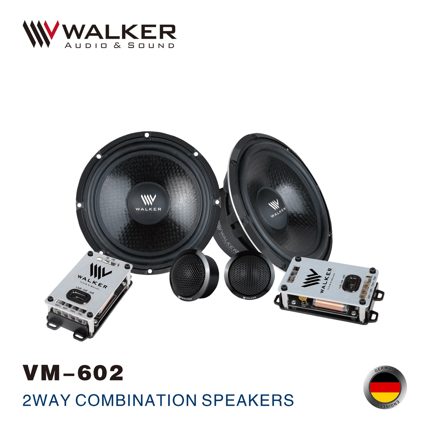 WALKER VM-602 WALKER VM-602 VOICE WALKER VM602 2-Way Speaker System for Clean Aesthetics and Impressive Audio