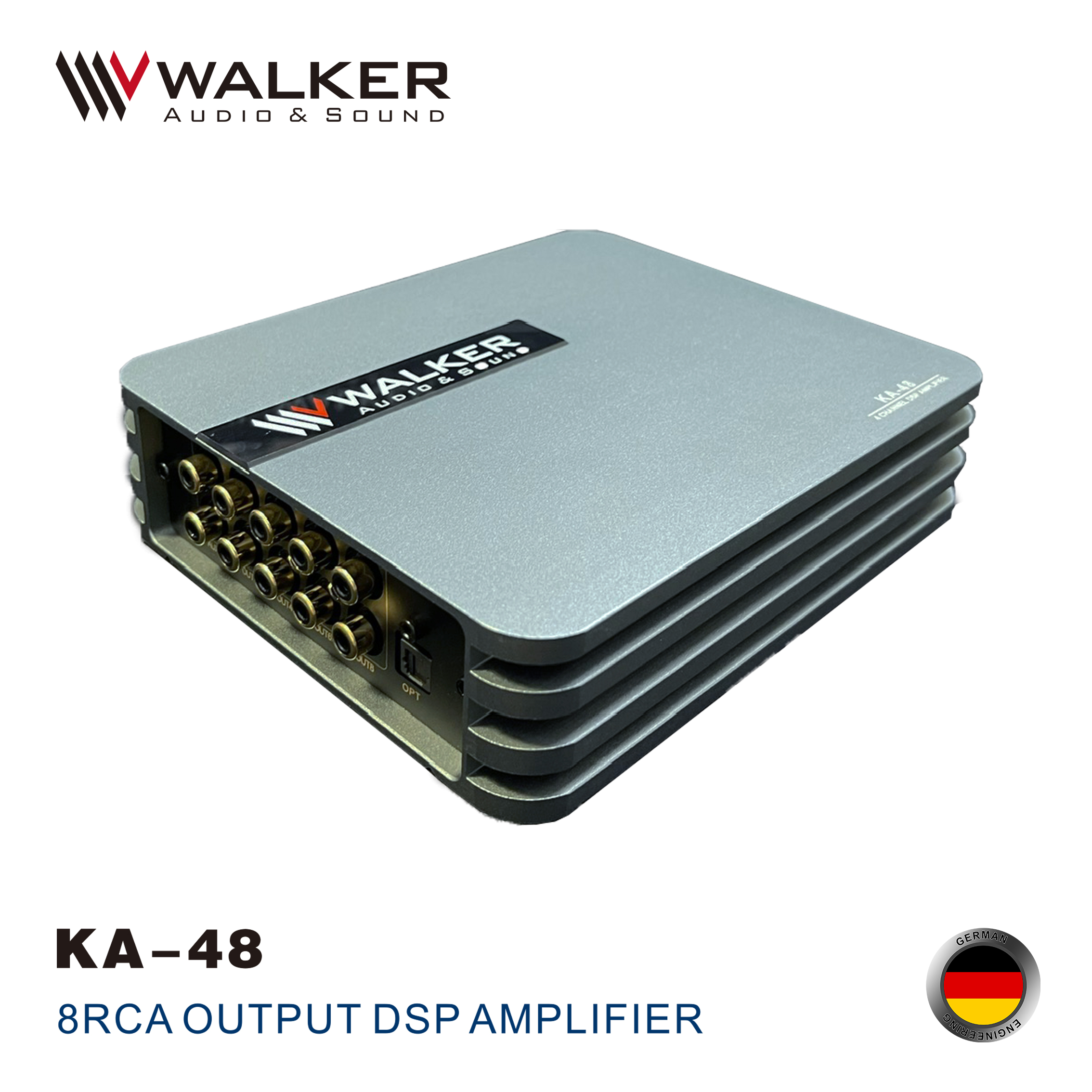 WALKER KA48 WALKER KA48 Digital Signal Processing System for Clean Aesthetics and Impressive Audio